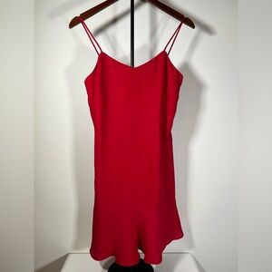 EUC Vintage Ann Taylor Red Americana Mini Dress, Old Money, Sz 8, Made In USA